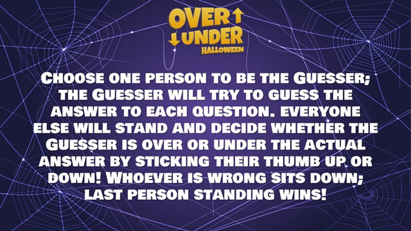 Over Under Halloween